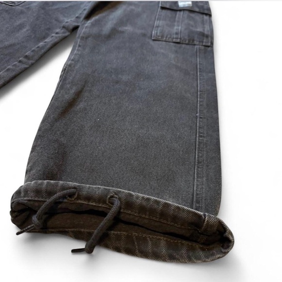 Levi's 94 Baggy Cargo Women's Black  Relaxed Jeans - Picture 2 of 6